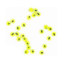 Bille Tungstène Fly Scene Tungsten Beads Powder Painted Fluo Chartreuse - 3.8mm