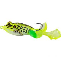 Leurre Souple Live Target The Ultimate Frog Stride Bait - 6.3cm Fluo Green Yellow