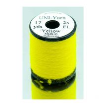 Fil Acrylique Uni Yarn - 15m Fluo Jaune