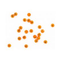 Bille Tungstène Fly Scene Tungsten Beads Powder Painted Fluo Orange - 2.5mm - Pour Pêche à la mouche - Pêcheur.com