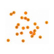 Bille Tungstène Fly Scene Tungsten Beads Powder Painted Fluo Orange - 2mm