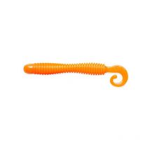 Leurre Souple Crazy Fish Active Slug 4" - 10cm - Par 6 Fluo Orange