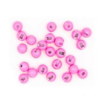 Bille Tungstène Fly Scene Tungsten Beads Powder Painted Fluo Rose - 3.3mm - Pêcheur.com