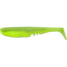 Leurre Souple Iron Claw Racker Shad - 7cm - Par 2 Fluo Yellow Chartreuse