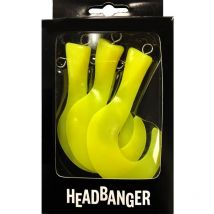 Queue De Rechange Headbanger Tail Replacement Tails - Par 3 Fluo Yellow