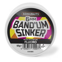 Hookbait Sonubaits Band'um Sinkers - 6mm Fluoro - Pêcheur.com