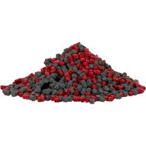 Pellet Carp Zoom 2 In 1 Turbo Pellet - 500g Fraise Poisson - 3mm - Pêcheur.com
