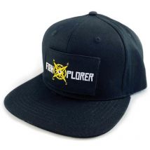 Men's Cap Fishxplorer Snapback - Pack 3 Scratchs Carnassier Fxp-blksnapback_scratch