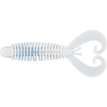 Leurre Souple Westin Ringcraw - 6cm - Par 10 Garlic/cheese - Baby Blue/white - Pour Pêche de la Truite - Pêcheur.com