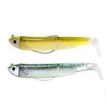 Kit Leurre Souple Arme Fiiish Double Combo Black Minnow 120 + Tete Plombee Shore Ghost Minnow-wakasagi - Pour Pêche en Mer - Pêcheur.com