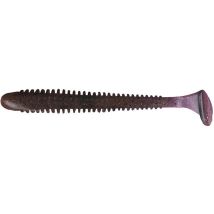 Leurre Souple Keitech Swing Impact Slim 4" - 10cm - Par 8 Ginger Brown Pepper - Pour Pêche des Carnassiers - Pêcheur.com