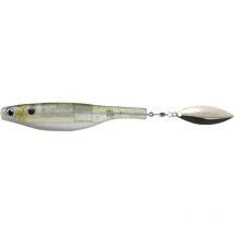 Leurre Souple Arme Hyperlastics Dartspin Pro Jig Head 4 1/2 - 12cm Glass Minnow Silver - Pour Pêche des Carnassiers - Pêcheur.com