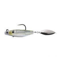 Leurre Souple Armé Hyperlastics Dartspin Pro Int Wght 2 1/2 - 6.3cm Glass Minnow Silver - Pêcheur.com