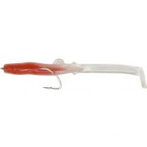 Leurre Souple Armé Nikko Flextail - 8.5cm - Par 3 Glow Red Clear