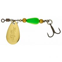 Cuiller Tournante Daiwa Silver Creek Spinner - 6g Gold Chartreuse - Pêcheur.com