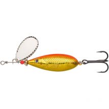 Cuiller Tournante Abu Garcia Droppen Maxi Spinners - 9g Gold Fluorescent Orange - Pêcheur.com