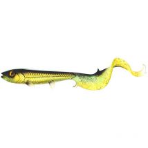 Leurre Souple Hostagevalley Curlytail - 18cm Gold Jade