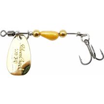 Cuiller Tournante Daiwa Silver Creek Spinner - 4g Gold Métal - Pour Pêche de la Truite - Pêcheur.com