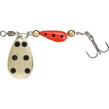 Cuiller Tournante Daiwa Silver Creek Spinner - 3g Gold Red Black - Pêcheur.com