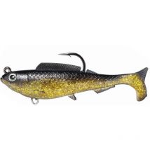 Leurre Souple Armé Zman Herculez Swimbait - 15cm Gold Rush