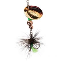 Cuiller Tournante Gunki Dots Fly 0l - 1.65g Gold Tiger