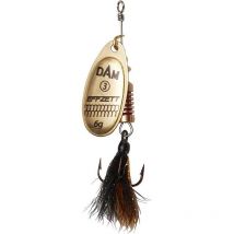 Cuiller Tournante Effzett Standard Spinner Dressed - 12g Gold