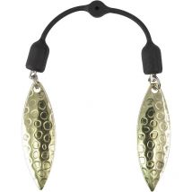 Palette Scratch Tackle Twin Blade Hammered Gold