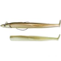 Kit Leurre Souple Arme Fiiish Combo Black Eel 200 + Tete Plombee Offshore Gold