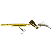 Leurre Flottant Zman Hellraizer 5" - 12.7cm Golden Boy