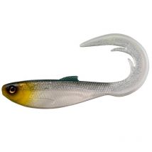 Leurre Souple Headbanger Firetail V2 - 21cm Goldhead - Pour Pêche des Carnassiers - Pêcheur.com
