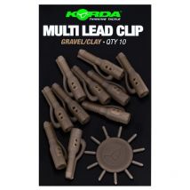 Clip Plomb Korda Lead Clip Pin Gravel/clay - Pour Pêche de la Carpe - Pêcheur.com