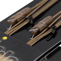 Lead Core Korda Kable Leadcore Leader Heli-safe - 1m Gravel - Pour Pêche de la Carpe - Pêcheur.com