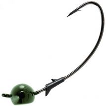 Tête Plombée Tro-kar Scorpion Shaky Head - Par 3 Green Pumpkin - 10.5g