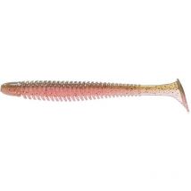Leurre Souple Noike Wobble Shad 3" - 7.5cm - Par 9 Green Pumpkin/blossom - Pour Pêche des Carnassiers - Pêcheur.com