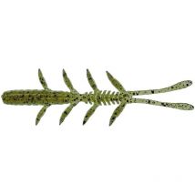 Leurre Souple Illex Scissor Comb 3,8" - 9.5cm - Par 7 Green Pumpkin-chart - Pêcheur.com