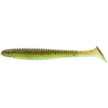 Leurre Souple Noike Wobble Shad 3" - 7.5cm - Par 9 Green Pumpkin / Chart