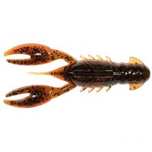 Leurre Souple Zman Pro Crawz - 7.5cm - Par 3 Green Pumpkin Orange - Pêcheur.com