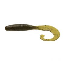 Leurre Souple Zoom Bait Tab Tail Grub - 10cm - Par 10 Green Pumpkin - Pêcheur.com
