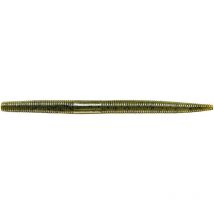 Leurre Souple Yum Dinger 5" - 12.5cm - Par 8 Green Pumpkin