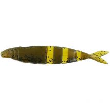 Leurre Souple Lake Fork Live Magic Shad - 11.5cm - Par 4 Green Pumpkin