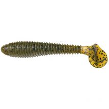 Leurre Souple Strike King Rage Swimmer - 9.5cm - Par 7 Green Pumpkin