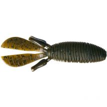 Leurre Souple Missile Baits Baby D Bomb - 9.3cm - Par 7 Green Pumpkin