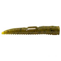 Leurre Souple Lunker Hunt Finesse Worm - 7.6cm - Par 8 Green Pumpkin