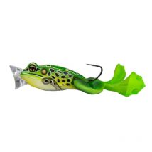 Leurre Souple Live Target The Ultimate Frog Popper Bait - 5cm Green Yellow