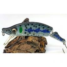 Leurre Coulant Pyrénées Leurres & Co Medium Jointed - 7.5cm Gris