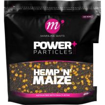 Graine Préparée Mainline Power+ Hemp 'n' Maize - Pour Pêche de la Carpe - Pêcheur.com