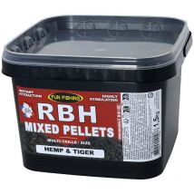 Pellet Fun Fishing Mixed Pellets Hemp & Tiger - Pour Pêche de la Carpe - Pêcheur.com