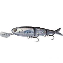 Leurre Flottant Headbanger Spitfire - 11cm Holo Silver