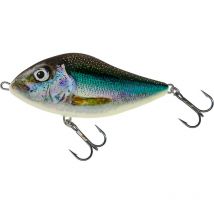 Leurre Flottant Salmo Slider Floating - 10cm Holo Smelt - Pour Pêche des Carnassiers - Pêcheur.com