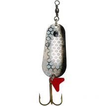 Cuiller Ondulante Effzett Standard Spoon - 22g Holographic Black - Pour Pêche des Carnassiers - Pêcheur.com